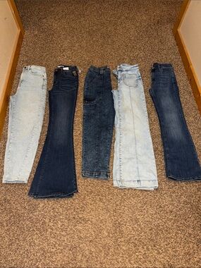 Lot of women’s size 2 jeans - will sell bundled or separately.